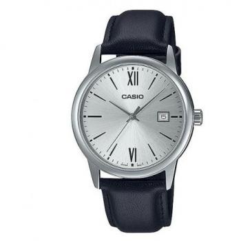 Casio Silver Dial Stainless Steel Analog Quartz Men's Watch MTP-V002DL-7B3