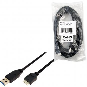 Cable USB 3.0 Tipo A Macho a Micro USB 3.0 Macho de 3 Metros - LogiLink