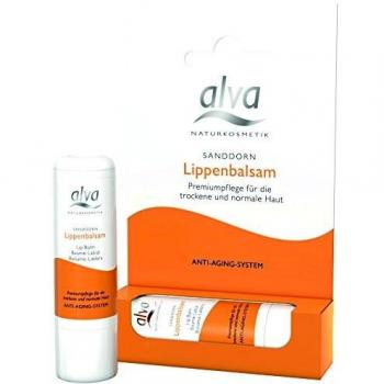 Bálsamo Labial Alva de Espino Amarillo, 4 g
