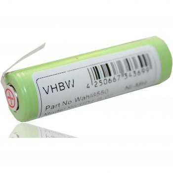 vhbw Batería recargable compatible con Remington MS-6000, MS-900, R-4130, R-450s, R-5130, R-600 afeitadora, cortadora de pelo
