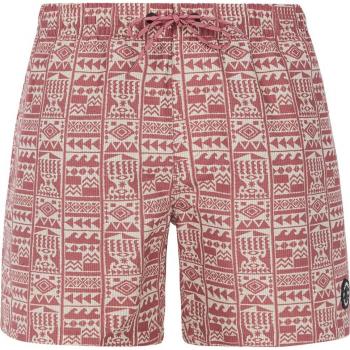 Bañador de hombre Protest Prtflip con diseño corto, tejido ligero, secado rápido, cintura elástica con cordón ajustable y estampado colorido