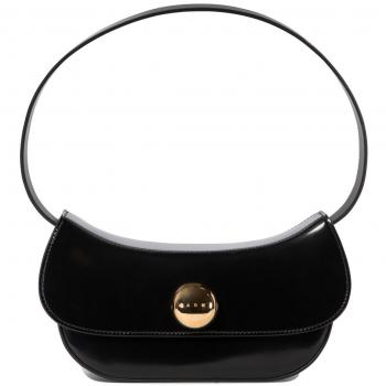 Marni Women's Black Butterfly Small Hobo Shoulder Bag
