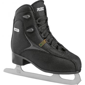 Roces Patines Sobre Hielo Rfg 1 Recycle - Patines de hielo, modelo reciclado, diseño ergonómico, bota blanda para mayor confort, sistema de cierre rápido, cuchillas de acero inoxidable, talla ajustable
