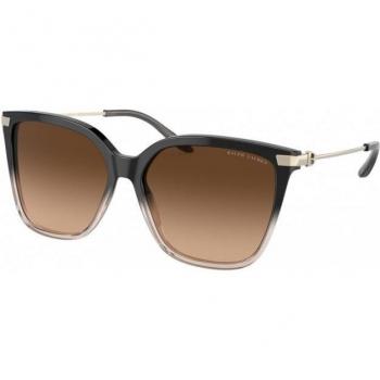 Ralph Lauren The Jacquie 0RL 8209 602274 57 Geometric Black Sunglasses