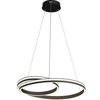 Lámpara colgante LED Lucande Gwydion, 80 cm