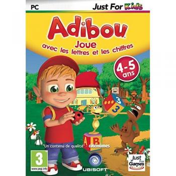 Adibou joue avec les chiffres et les lettres 4-5 ans [Importación francesa]