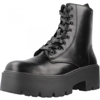 Botín Rain mtng de mujer estilo biker, negro, con cierre cremallera, tipo de puntera redonda, talla 41 EU