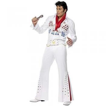 Smiffy's - Disfraz de Elvis para hombre, talla única