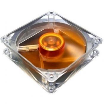 Akasa 9.2cm Amber Series Case Fan - Ventilador para caja de ordenador