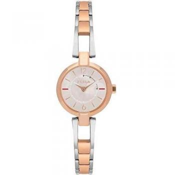 Furla womens analogue quartz watch with stainless steel strap r4253106502