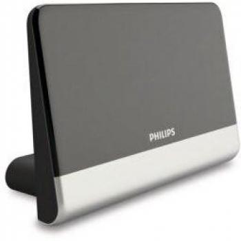 Antena Interior Philips SDV6222 - 48dB, UHF/VHF/FM/HDTV, Filtro 3G/4G/LTE