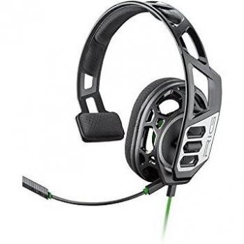 Plantronics RIG 100HX Monoaural Diadema Negro, Gris auricular con micrófono - Auriculares con micrófono