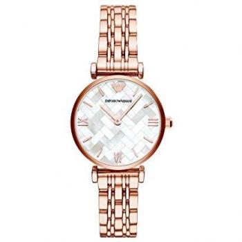 Emporio Armani Reloj Analogico para Mujer de Cuarzo con Correa en Acero Inoxidable AR11110