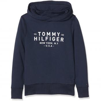 Tommy Hilfiger AME Hilfiger HD HWK L/S, Sudadera para Niños, Azul
