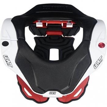 Leatt DBX 5.5 - Protector para cuello unisex, color rojo y blanco