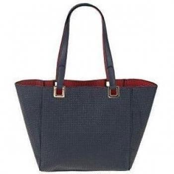 Parfois - Shopper Tetris - Mujeres - Tallas L - Azul Marino