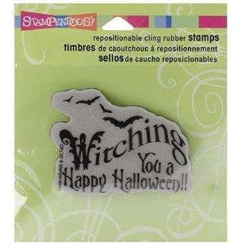 Stampendous Cling Stamp 3.5X4 -Witching You