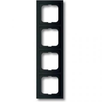 Busch-Jaeger Future Linear 4-Gang Frame Black Matte (1724-885K)