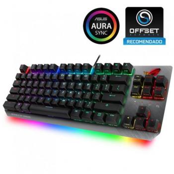 ASUS ROG Strix Scope TKL Teclado Mecánico con Switches ROG NX Red PT