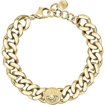 Pulsera de cadena dorada Chiara Ferragni J19AUW46 con diseño exclusivo