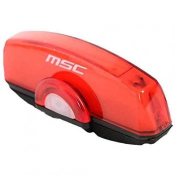 MSC Bikes Stick Light Luz Led para Bicicleta, Rojo, 40 Lumens
