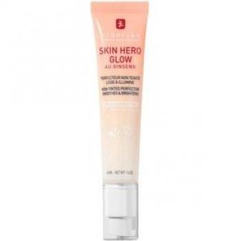 Erborian Skin Hero Glow 40 Ml. - Perfeccionador de piel sin color, textura ligera, efecto iluminador, hidratante, suitable para todo tipo de piel