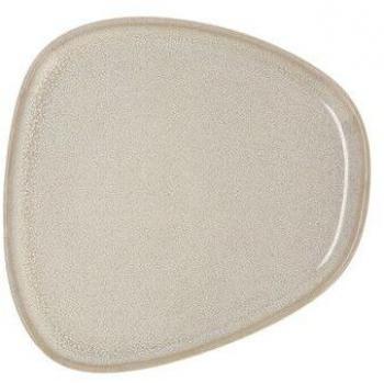 Plato Llano Bidasoa Ikonic Cerámica Blanco 14 x 13,6 cm Pack 12x