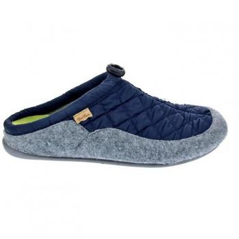 Toni Pons Nadir-UM Zapatillas de Casa para Hombre Abiertas de Tejido en Color Azul