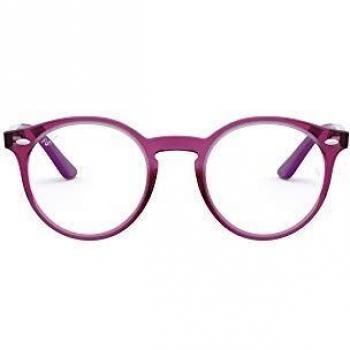 Ray-Ban Kids RY1594 Col. 3813 Child Panthos Eyeglasses Violet, Size 44, Blue Light Block Available