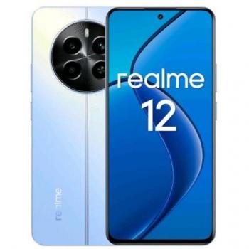 Smartphone Realme 12 4G, 8GB RAM, 512GB almacenamiento, pantalla de 6.67'', Dual SIM, Android 14, USB tipo-C, batería de 5000 mAh, color azul skyline