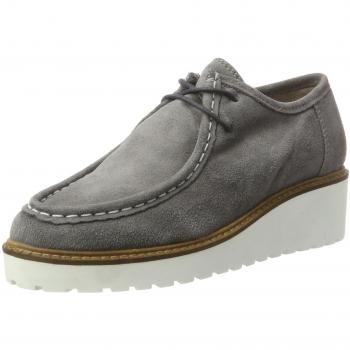 BiancoKeil Mokassin - Zapatos Derby Mujer
, color gris, talla 36 EU