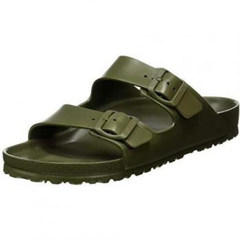 Birkenstock Arizona EVA Khaki Men's Sandals with Buckle Closure, Size EU46 UK11+