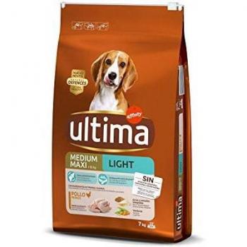 ultima Pienso para Perros Medium-Maxi Light con Pollo - 7 kg