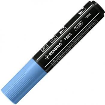 Marcador Acrílico STABILO FREE Acrylic T800C Azul Cobalto.
