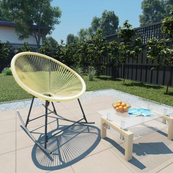Acapulco Chair Poly Rattan Beige