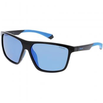 Polaroid PLD 7044/S Men's Polarized Sunglasses with UV Protection - Black Resin, One Size