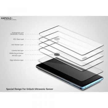 Protector de Pantalla de Vidrio Templado Curvo Microbiano Ultimate para Samsung Galaxy S20 Plus