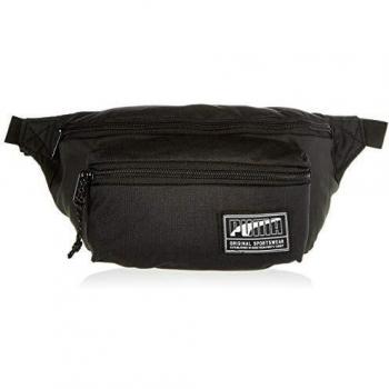 Puma Academy Waist Bag Riñonera, Adultos Unisex, Black