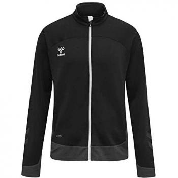 Hummel Chaqueta Lead Poly - Chaqueta deportiva, material poliéster, cierre con cremallera, diseño moderno, ajuste cómodo, adecuada para actividades al aire libre y uso diario