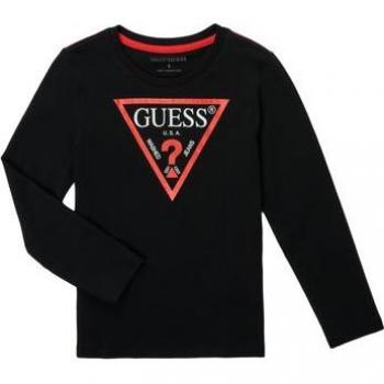 Guess Kids Triangle Logo Long Sleeve T-Shirt