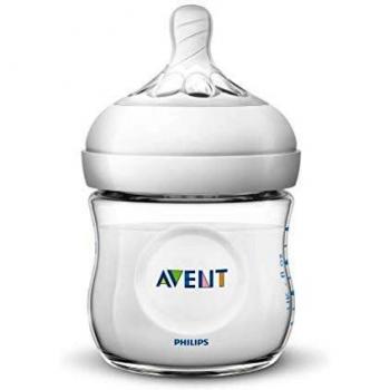 Philips Avent SCF030/17 - Biberón natural de 125 ml, transparente