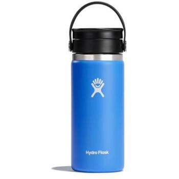 Hydro Flask 16oz Vacuum Insulated Travel Coffee Mug with Flex Sip Lid - Blue