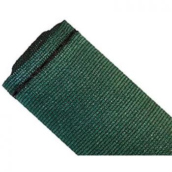 Pantalla de Sombra 90% - Verde/Negro - 185 g/m² - Grandes Dimensiones con Ojales de 1 m x 50 m