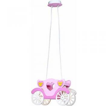 Lámpara colgante de cuento de hadas Globo, diseño colorido para habitación infantil, E27 40W