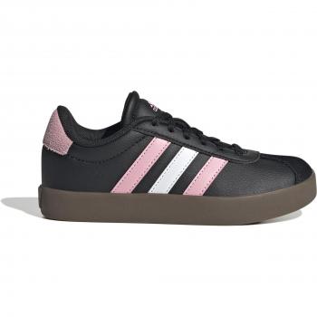 Adidas VL Court 3.0 Children's Sneakers Core Black / Trupnk / Ftwr White