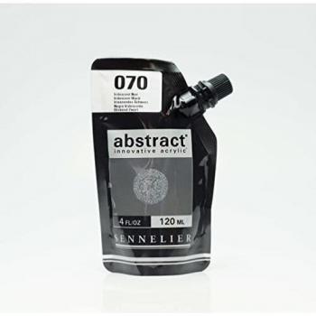 Sennelier : Abstract Acrylic Paint : 120ml : Iridescent Black