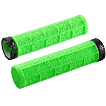 Supacaz y Race One grizip Asas de Ciclismo Verde Vert Néon