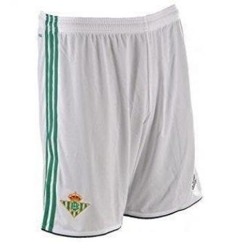 adidas H Sho - Pantalón corto Real Betis Balompie 2015/2016 para hombre, color blanco / verde, talla S