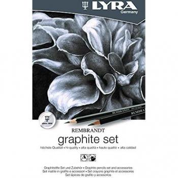 Estuche metálico de Lápices Lyra Rembrandt Set Grafito 11 Uds.