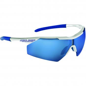 Salice 004 RW BIANCO/RW BLU Men's Sunglasses White Size 130